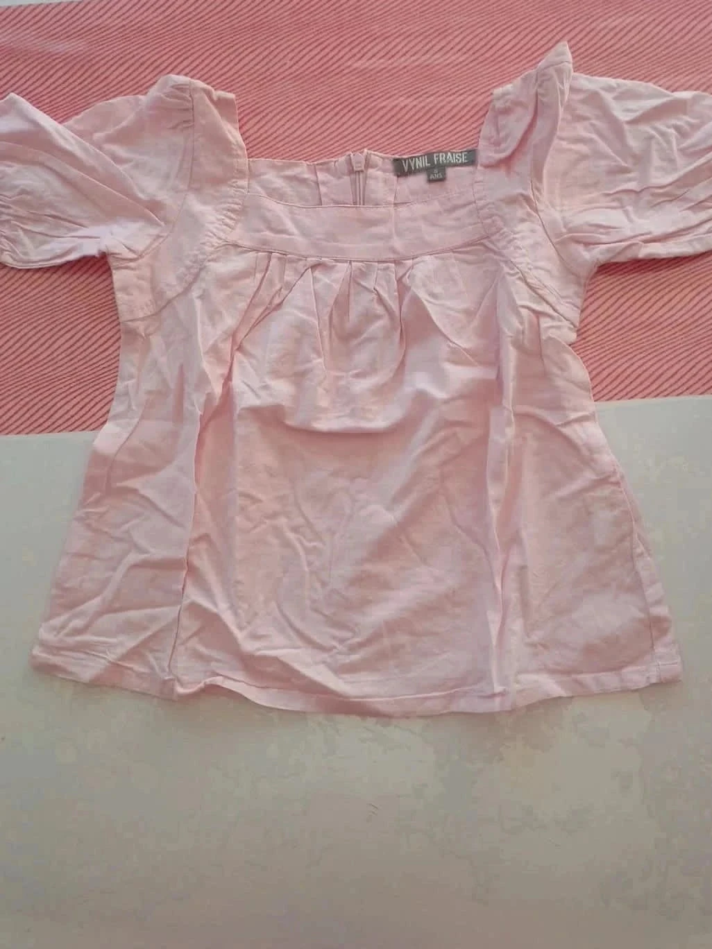 Roze blouse 5 jaar – photo 4